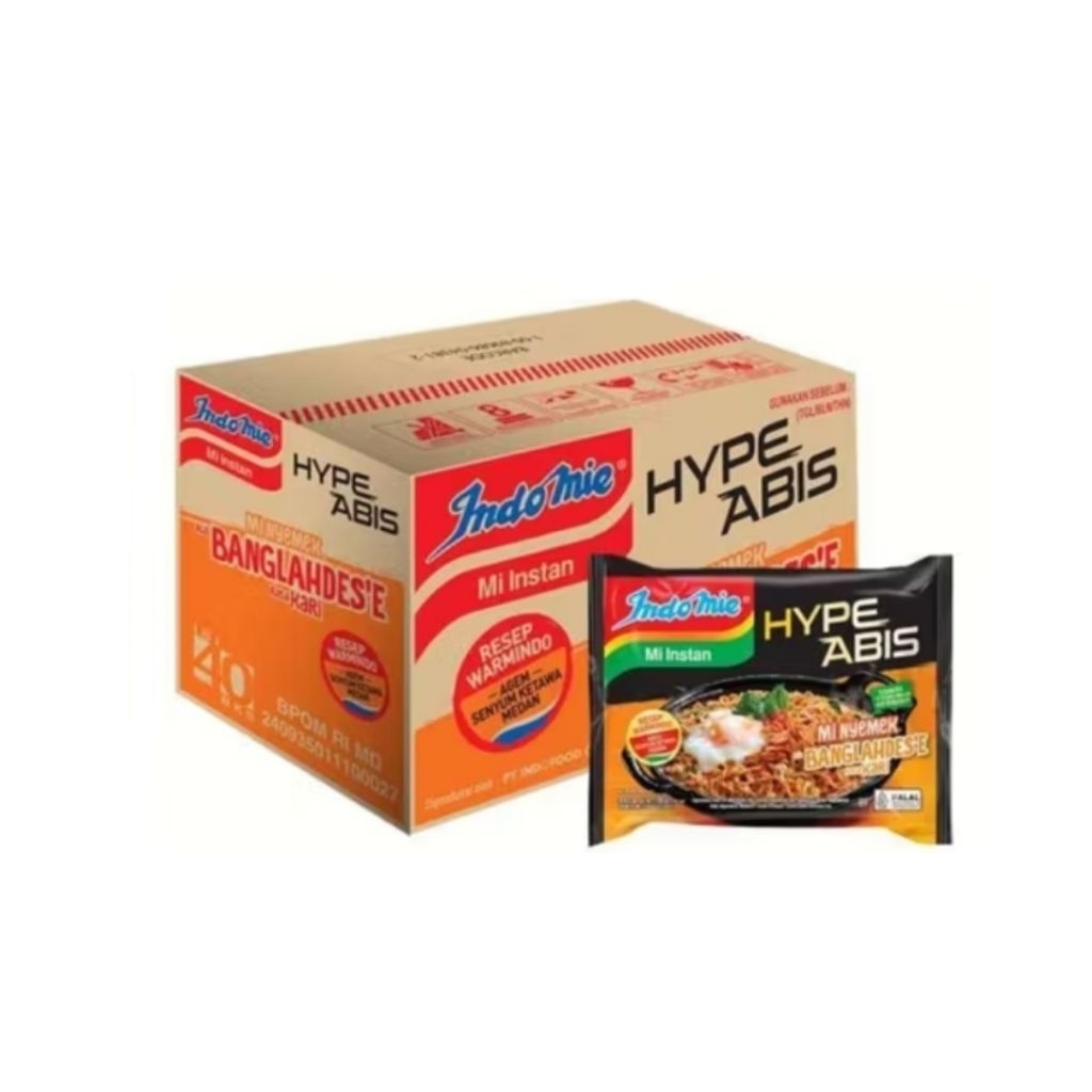 

Indomie Bangladesh 1 Dus isi 40 Bungkus