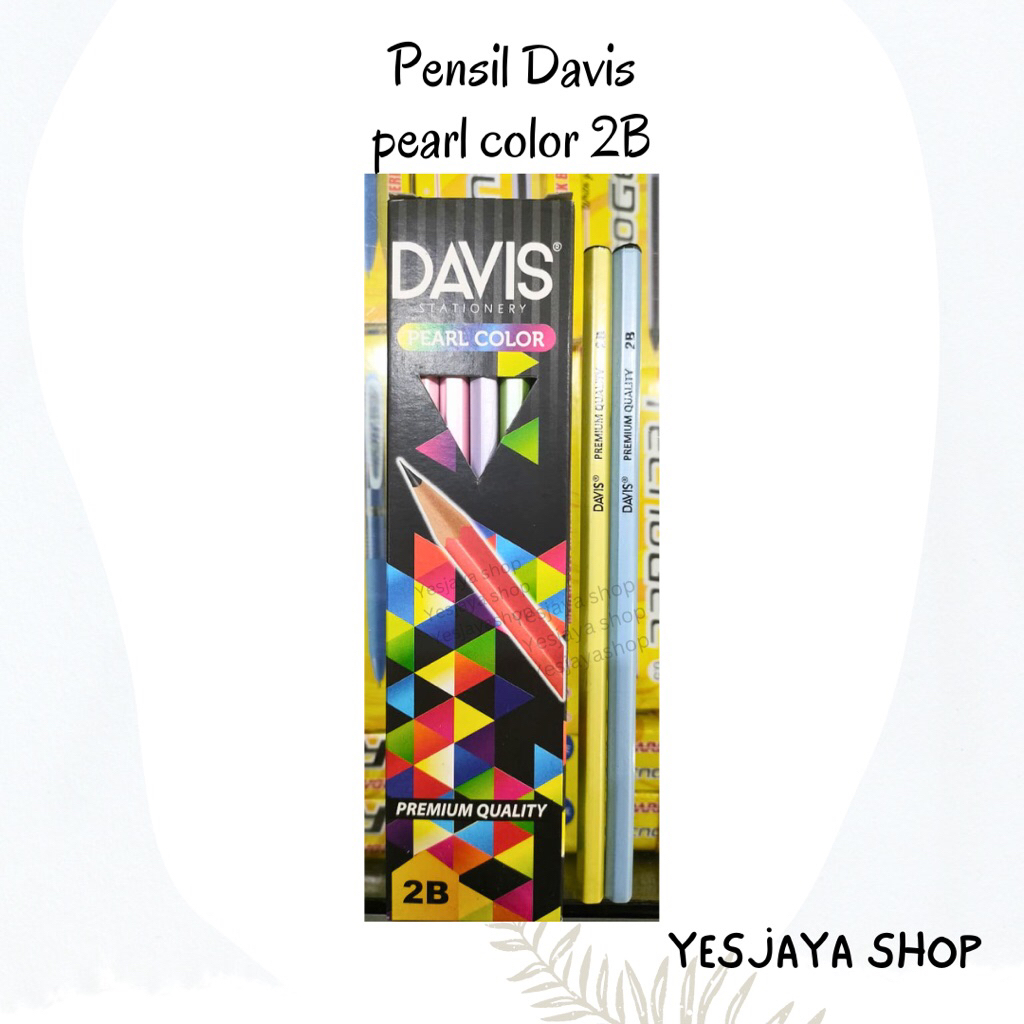 

{12pcs} Pensil Davis Pearl Color 2B / Pensil Kayu 2B Grosir / Pensil Grosir / Pensil 2B Grosir / Pensil Murah / Pensil 2B murah / Pensil Kayu Sale / Sale Pensil Kayu / Pensl Kayu 2B