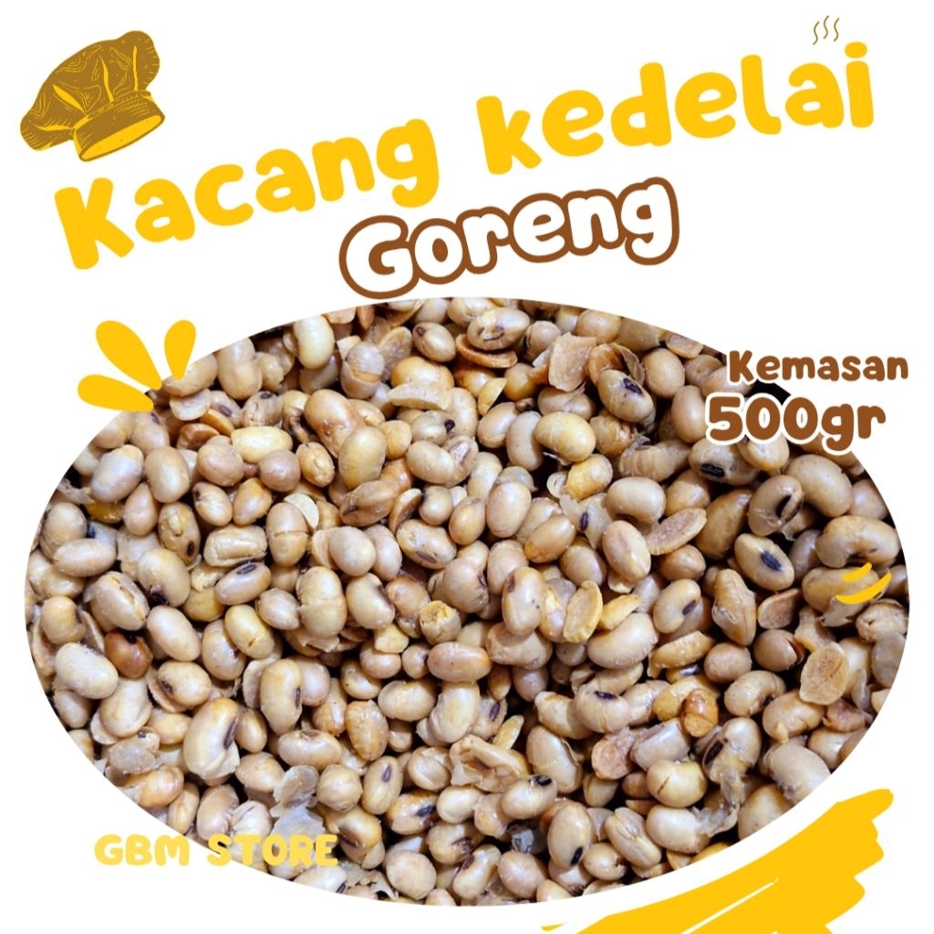 

KACANG KEDELAI GORENG - 500 gram