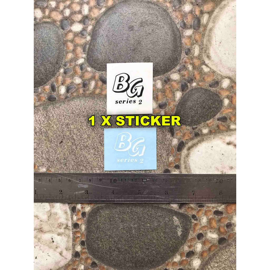 Sticker Headstock Bg Series 2 Bass Gitar Prince