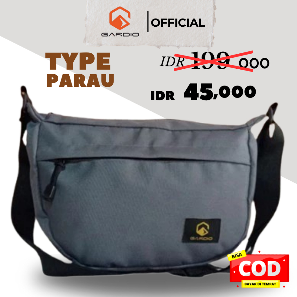Gardio Tas Selempang Perahu Premium