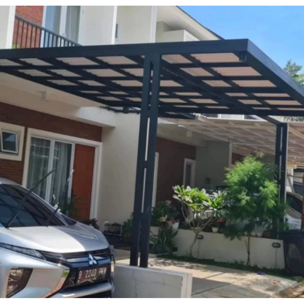 kanopi besi holi galvanis