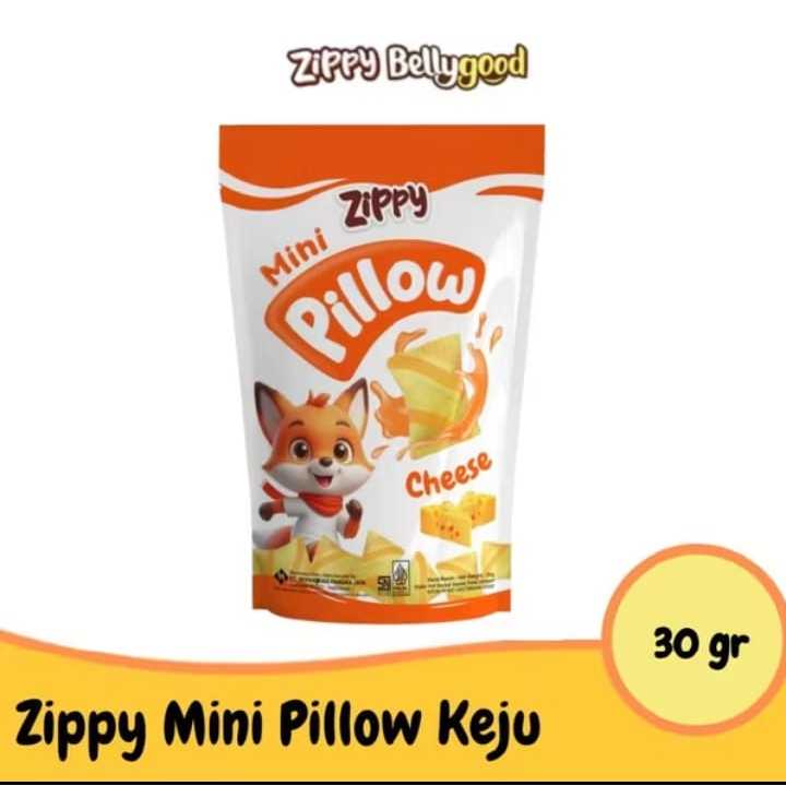

Zippy Mini Pillow Keju Pounch 30gr