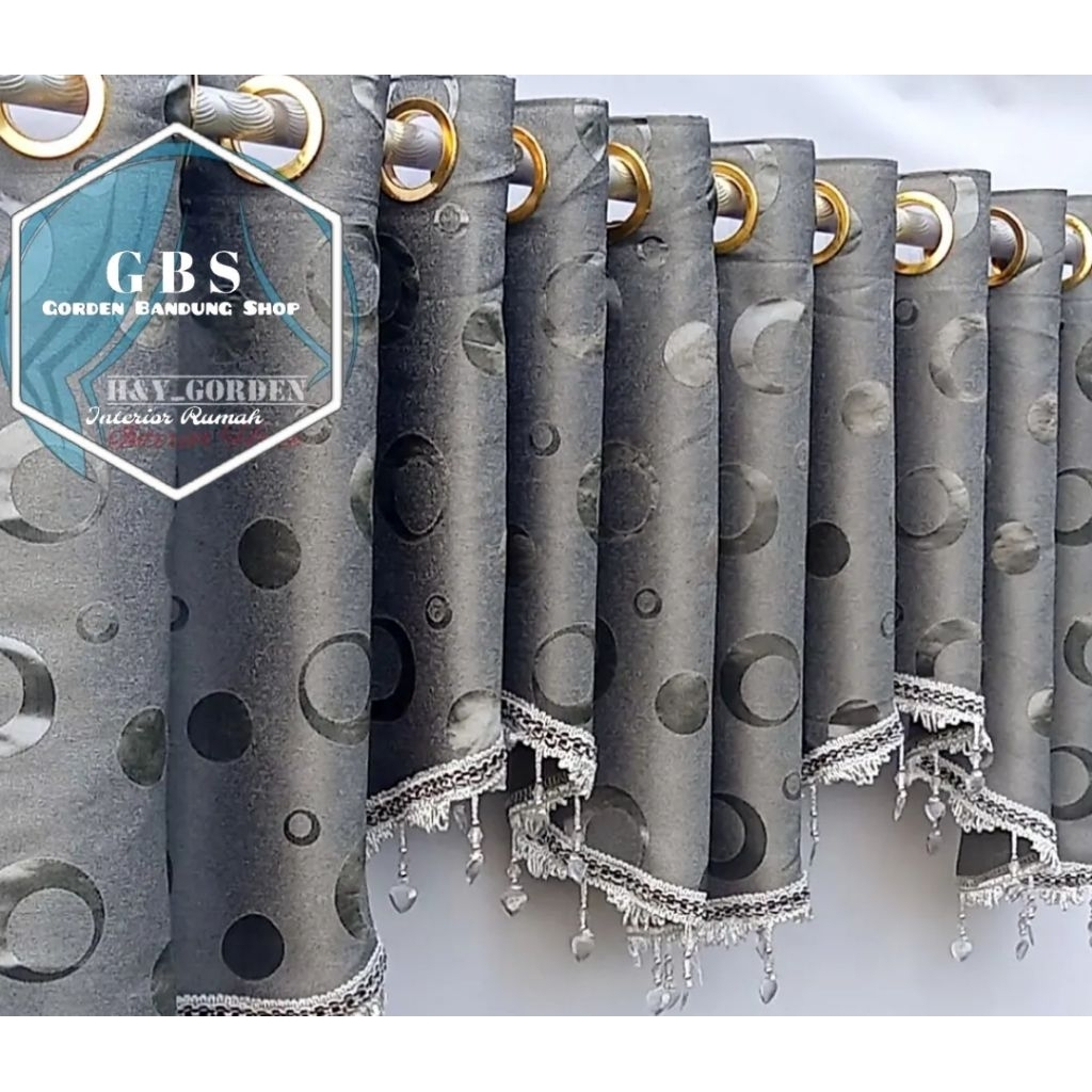 Poni gorden poni atas pintu model gelombang rumbai terbaru poni hordeng murah