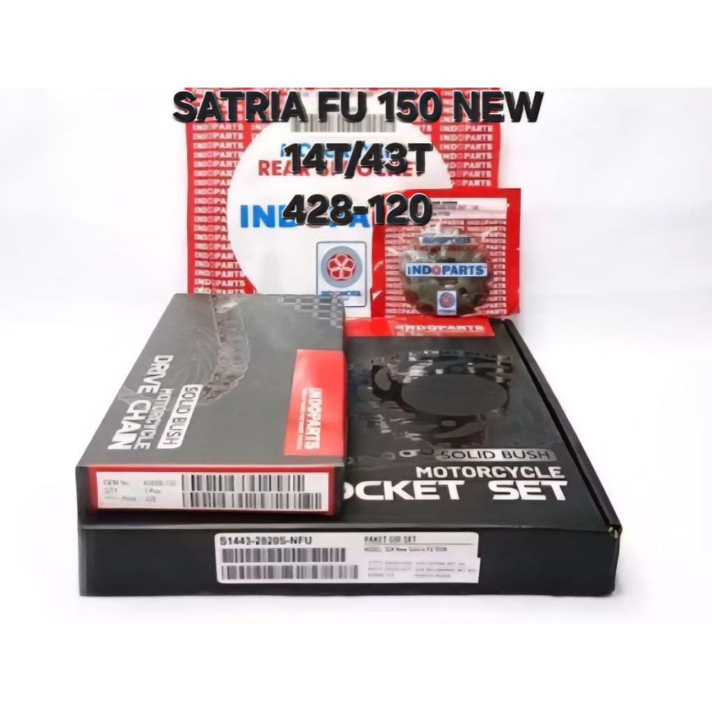 GEAR GIGI TARIK KOMPLIT SATRIA FU 150 NEW INDOPARTS