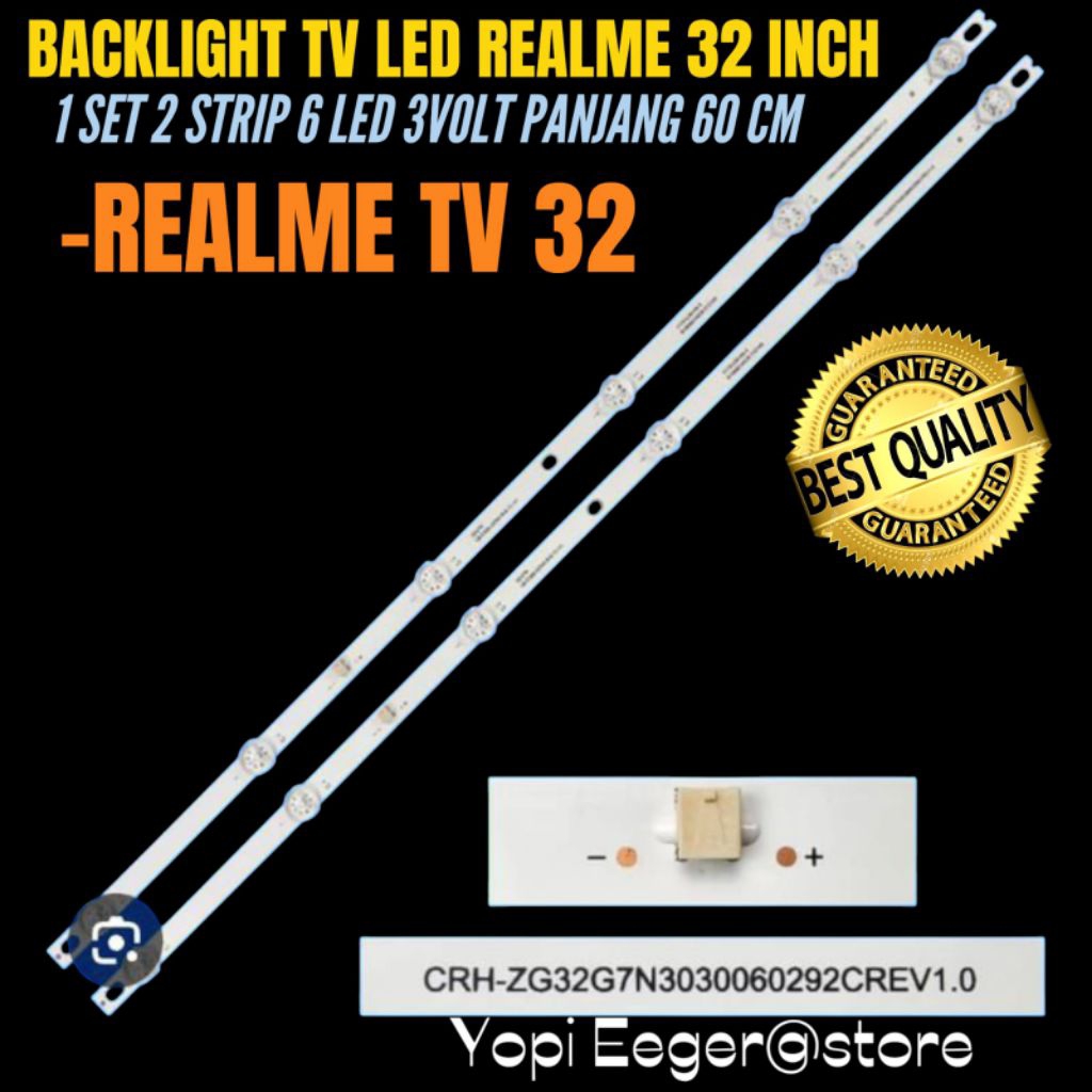 BACKLIGHT TV LED 32 INCH REALME TV 32 INCH