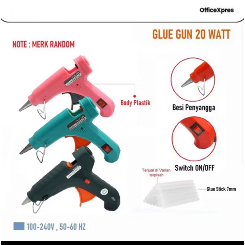 

Lem tembak berbagai macam warna