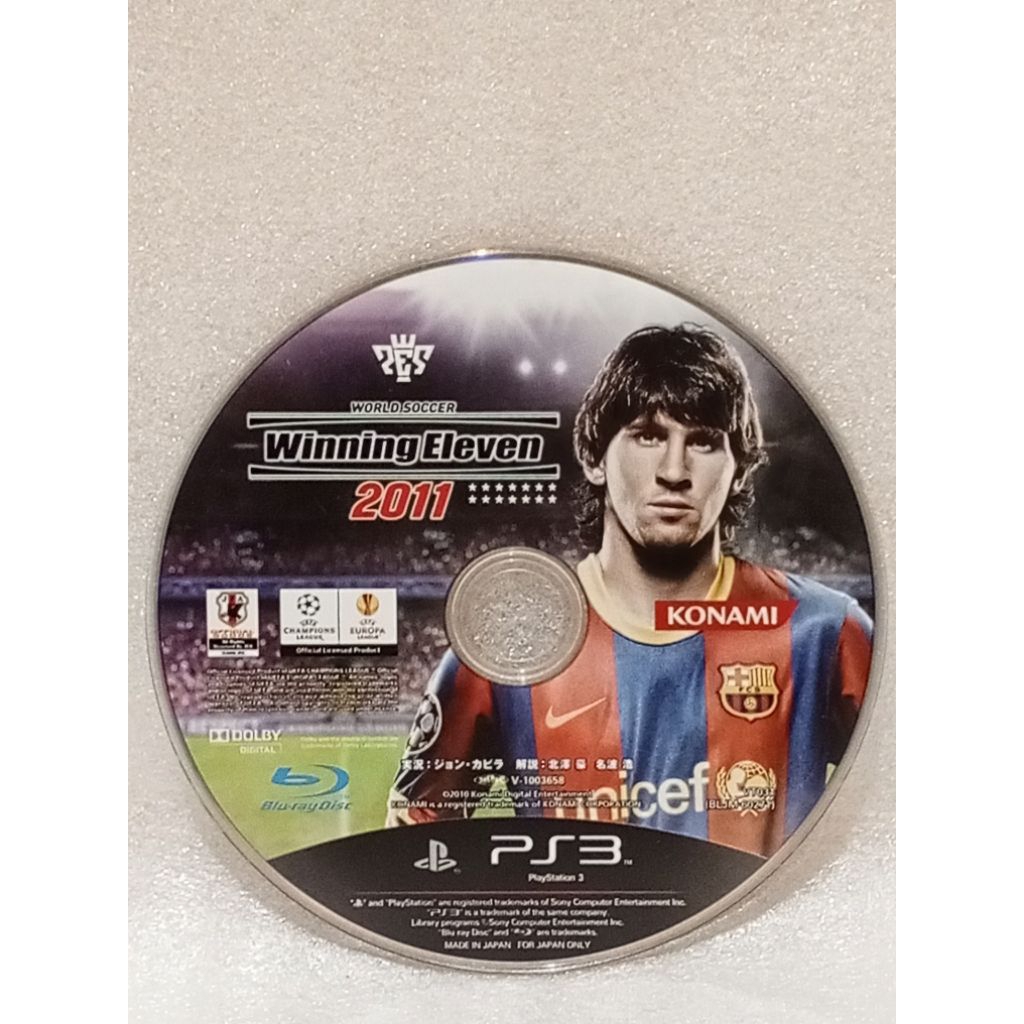 KASET PS 3 SECOND WINNING ELEVEN 2011
