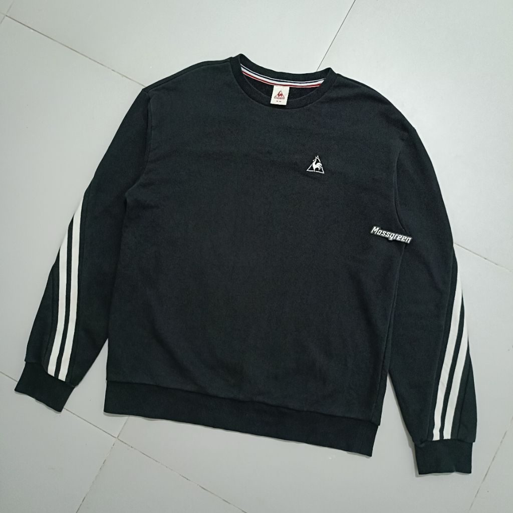 (CN) crewneck ayam le coq sportif 2017 2stripe ,M 95