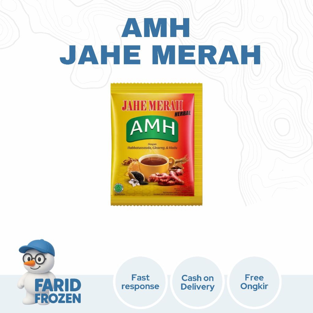 

AMH JAHE MERAH HERBAL RENCENG 20 GR X 12 ( 1 RENCENG ISI 12 PCS)
