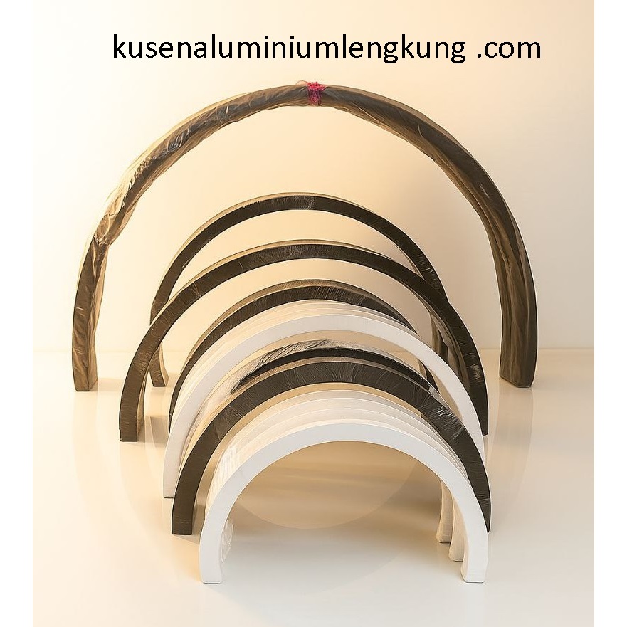 kusen aluminium lengkung/bending