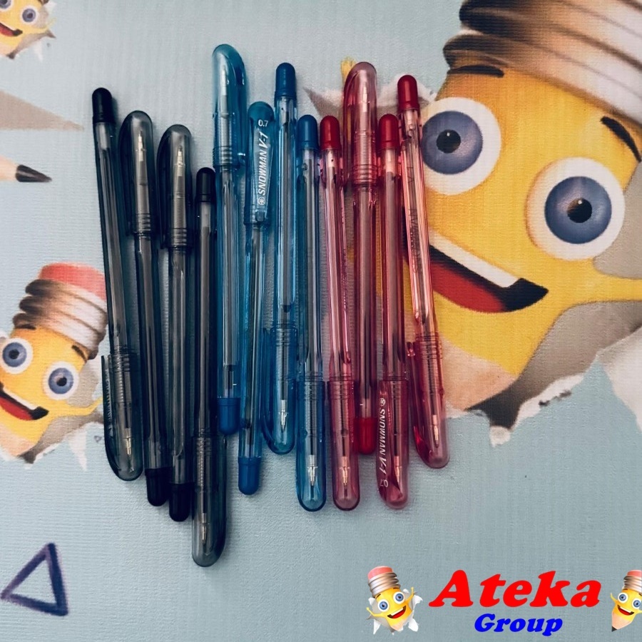 

[1 PCS] SNOWMAN BALLPOINT V-1 V-1R SEMI GEL PEN