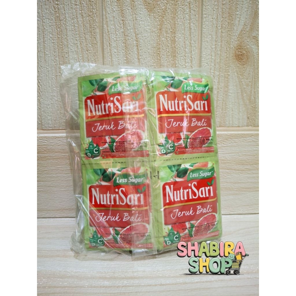 

PROMO! NUTRISARI JERUK BALI NUTRI SARI LESS SUGAR 40 SACHET MURAH !