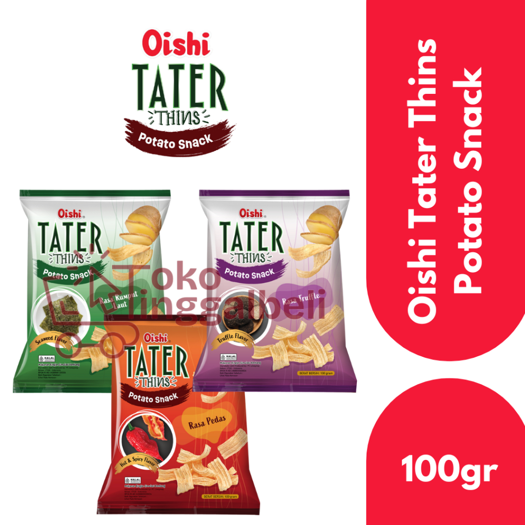

Oishi Tater Thins Potato Snack