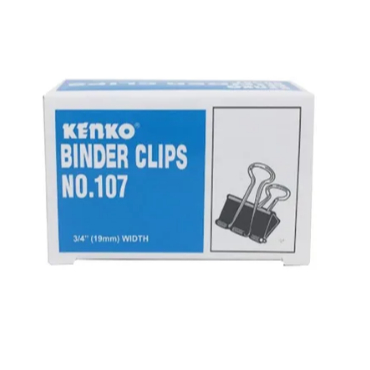 

Binder Clip No. 107 KENKO Penjepit Kertas