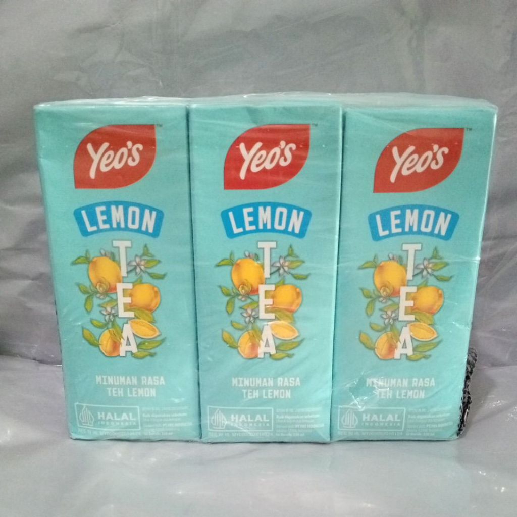 

Yeo's Minuman Lemon Tea Isi 6 Perpack