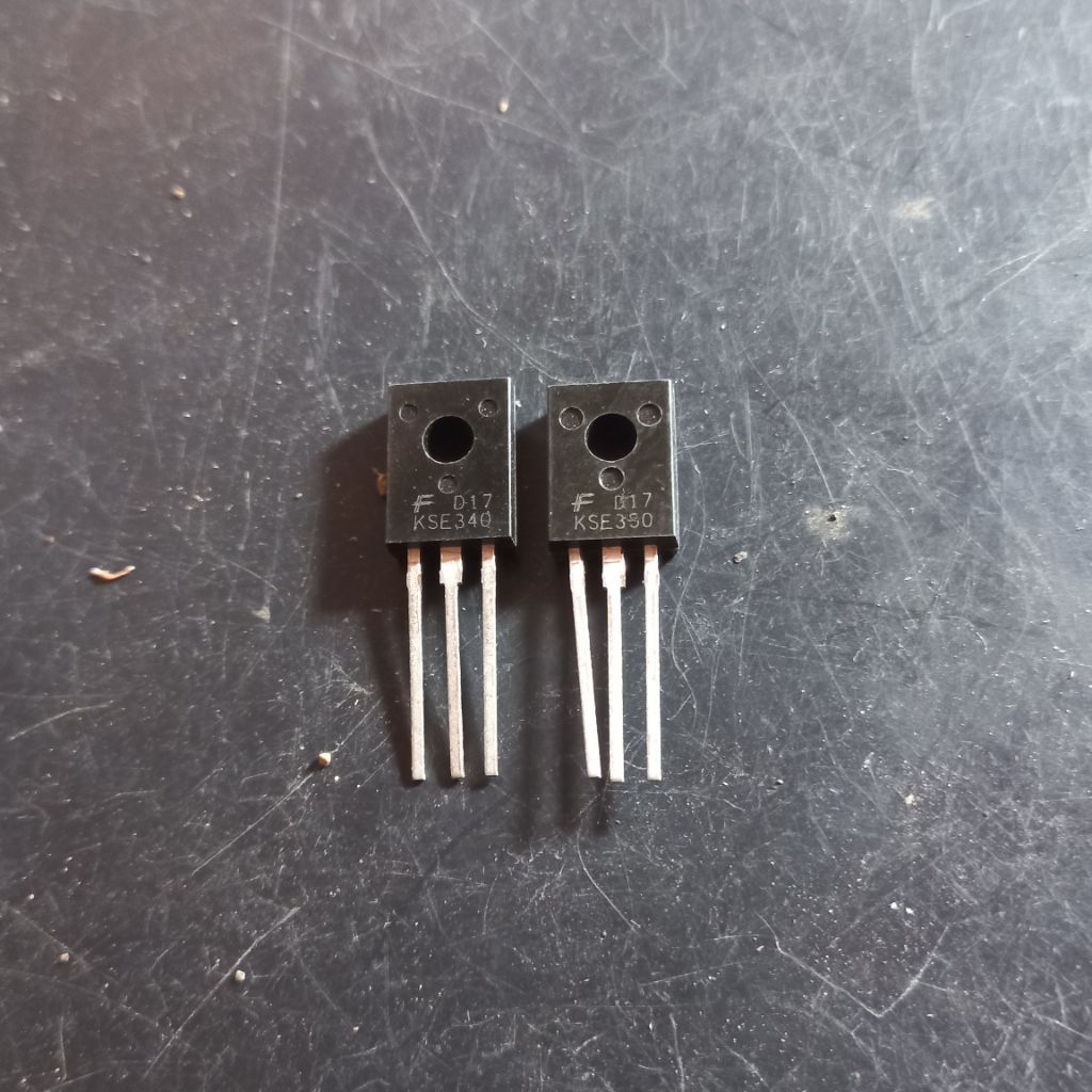 Transistor KSE340 & KSE350 fairchild bias ORIGINAL 1 SET 1SET TR KSE 340 350