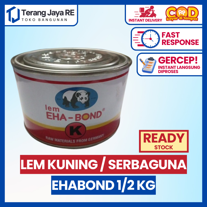 

Lem Kuning Eha Bond 1/2kg - Lem Serbaguna EHABOND