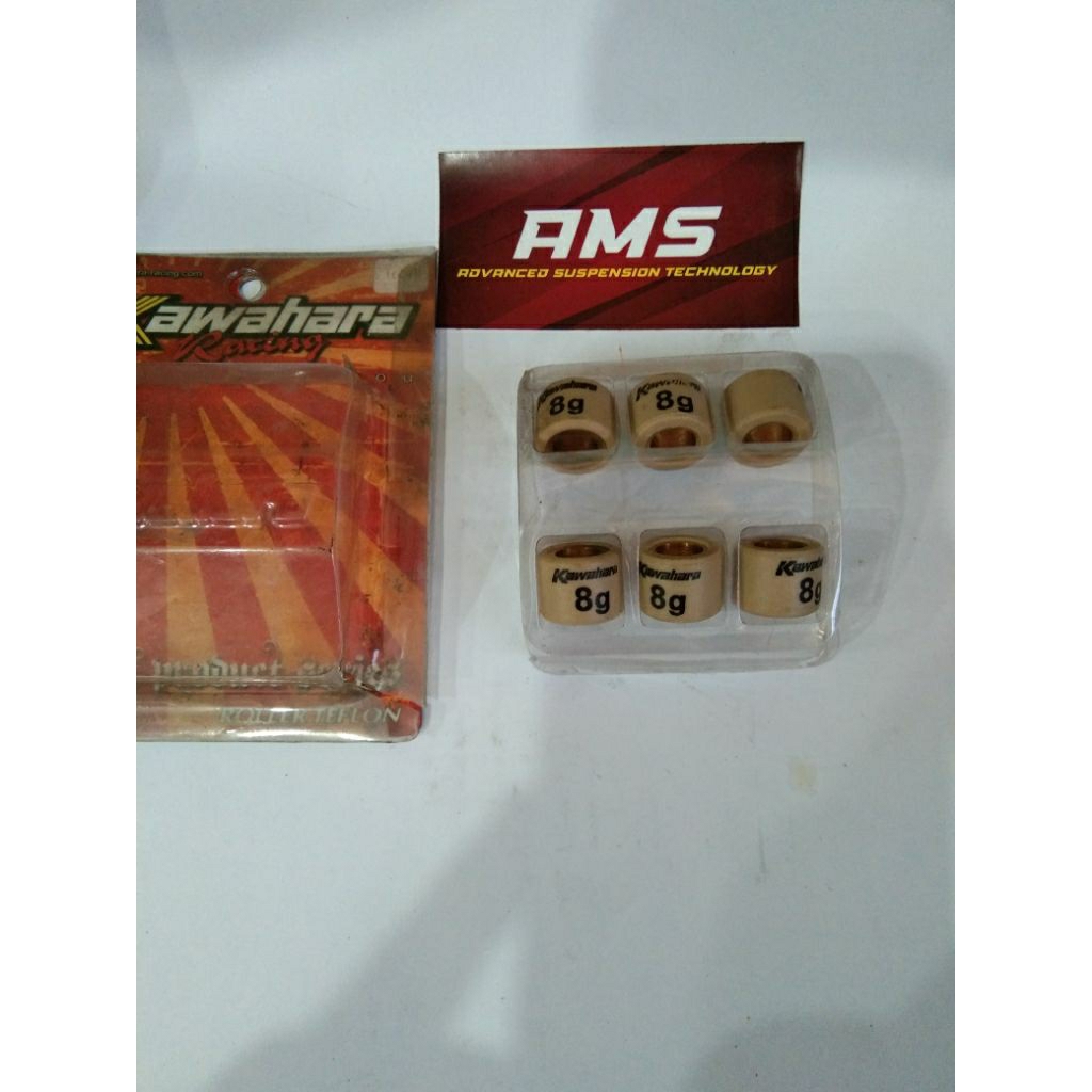 Roller Teflon Kawahara Honda Beat carbu 8 gram