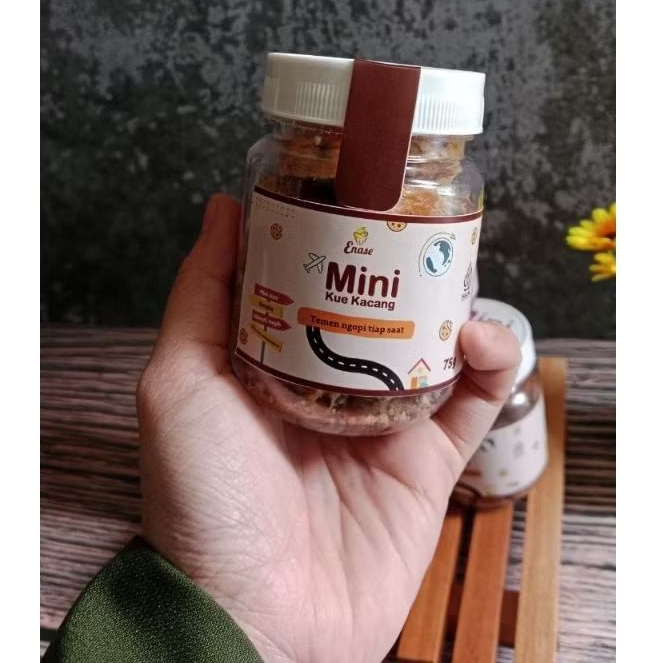 

Kue Kacang Jadul Mini Coklat