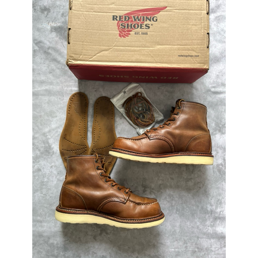 Redwing 1907 Copper Moc Toe