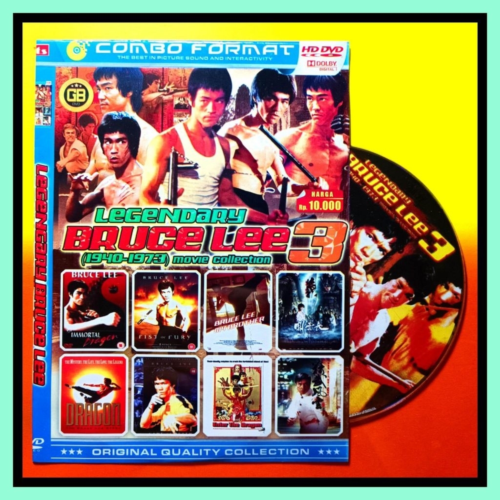 KASET DVD BRUCE LEE LENGKAP
