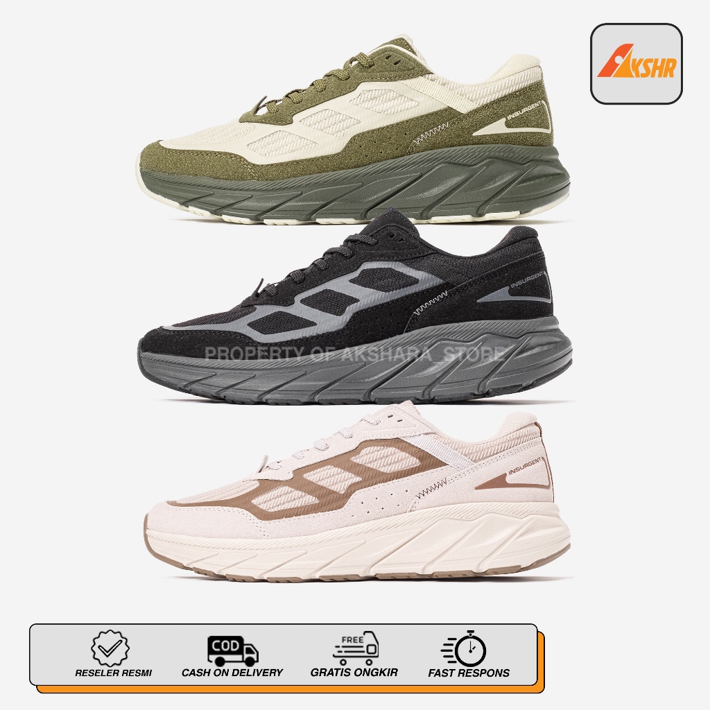 UNERD SEPATU SNEAKERS UNERD INSURGENT UNISEX PRIA WANITA