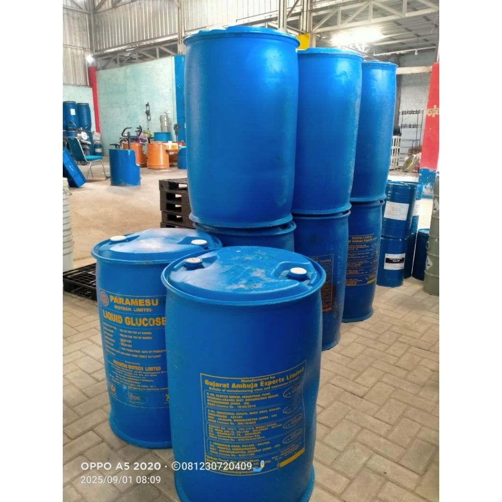 drum/tong plastik 200liter tutup kecil..tahan pecah