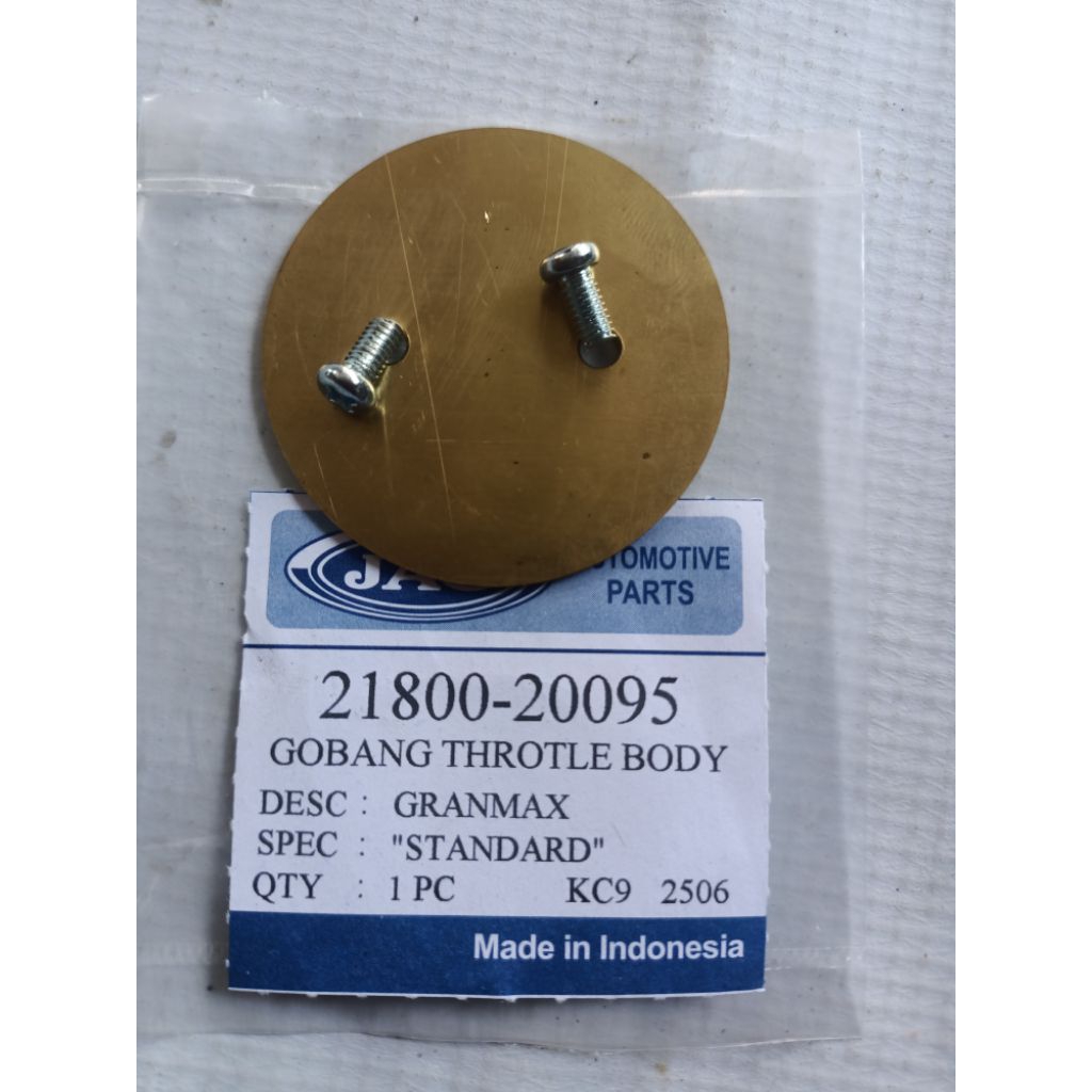 Koin Coin Throttle / Koin Karburator / Gobangan / Gran Max / Luxio