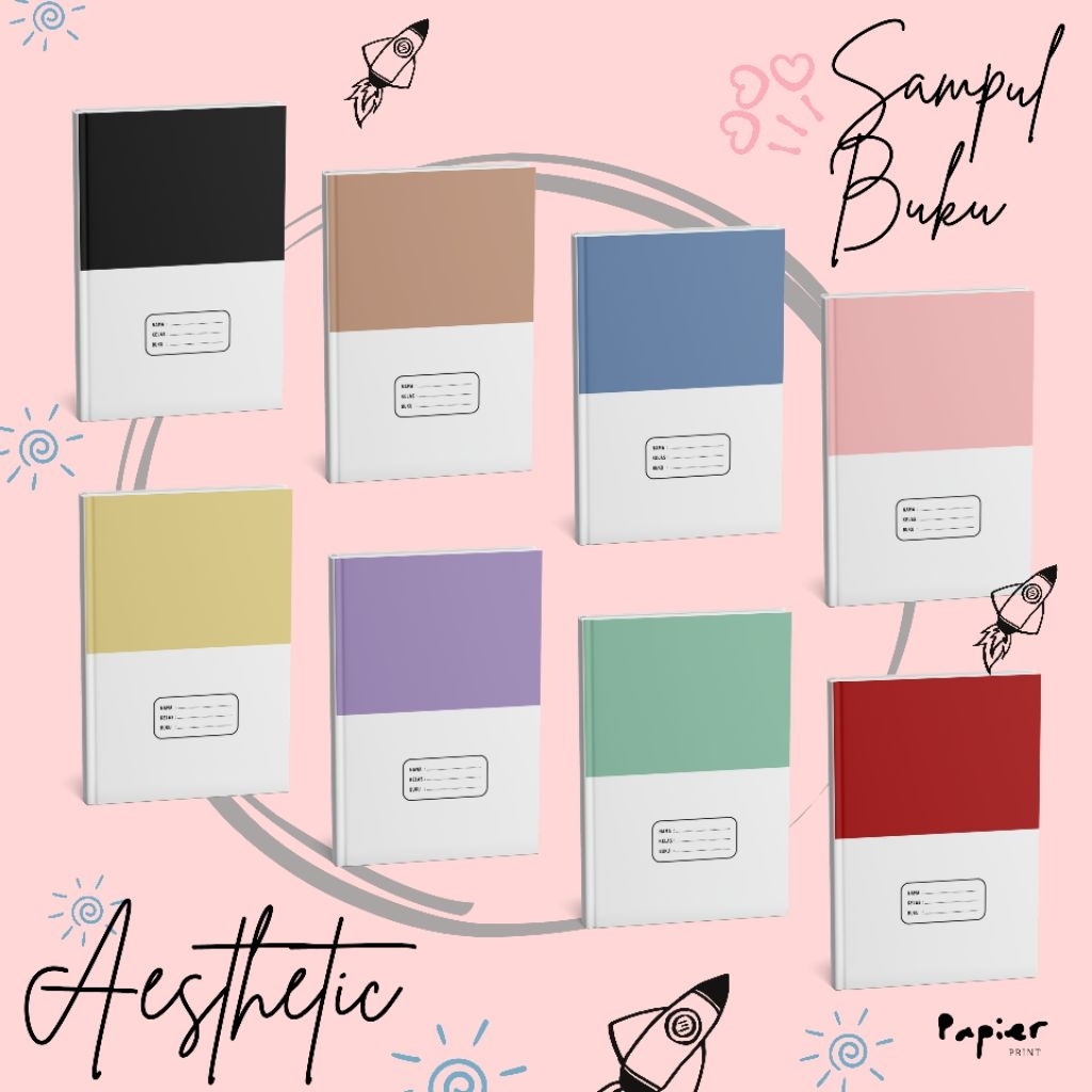 

[TERMURAH] PAPIER - SAMPUL BUKU AESTHETIC POLOS | SAMPUL BUKU SIDU KIKI | BIGBOSS CAMPUS