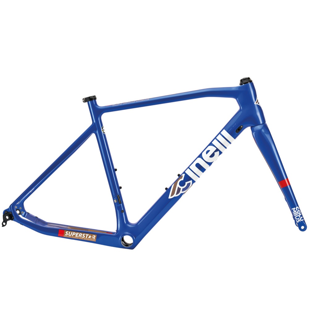 Cinelli Superstar Carbon Road Disc Frameset - Dark Night (XS)