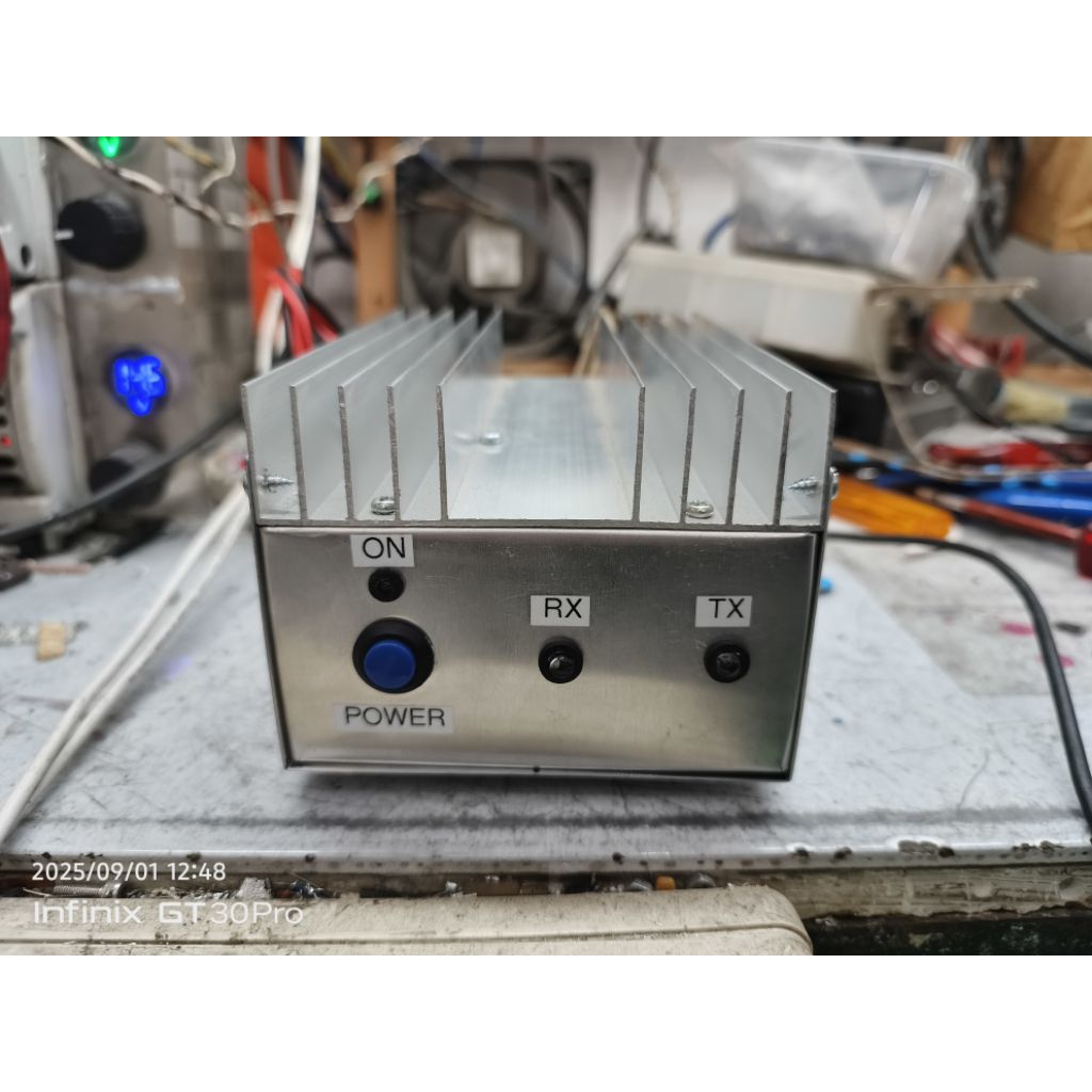 Mini Boster VHF 50-125 Watt untuk HT