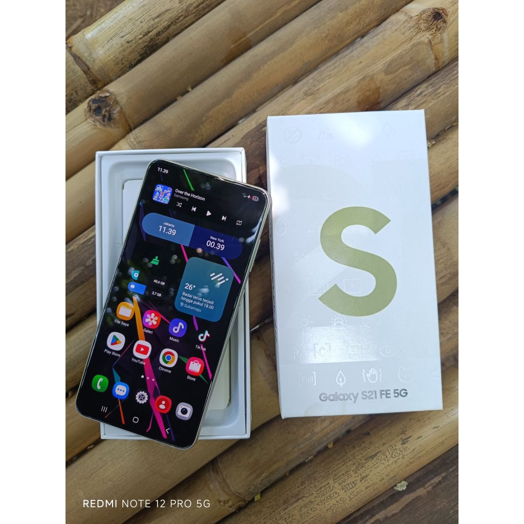 SAMSUNG S21 FE 5G 8/256 Second Fullset Original 100% Mulus