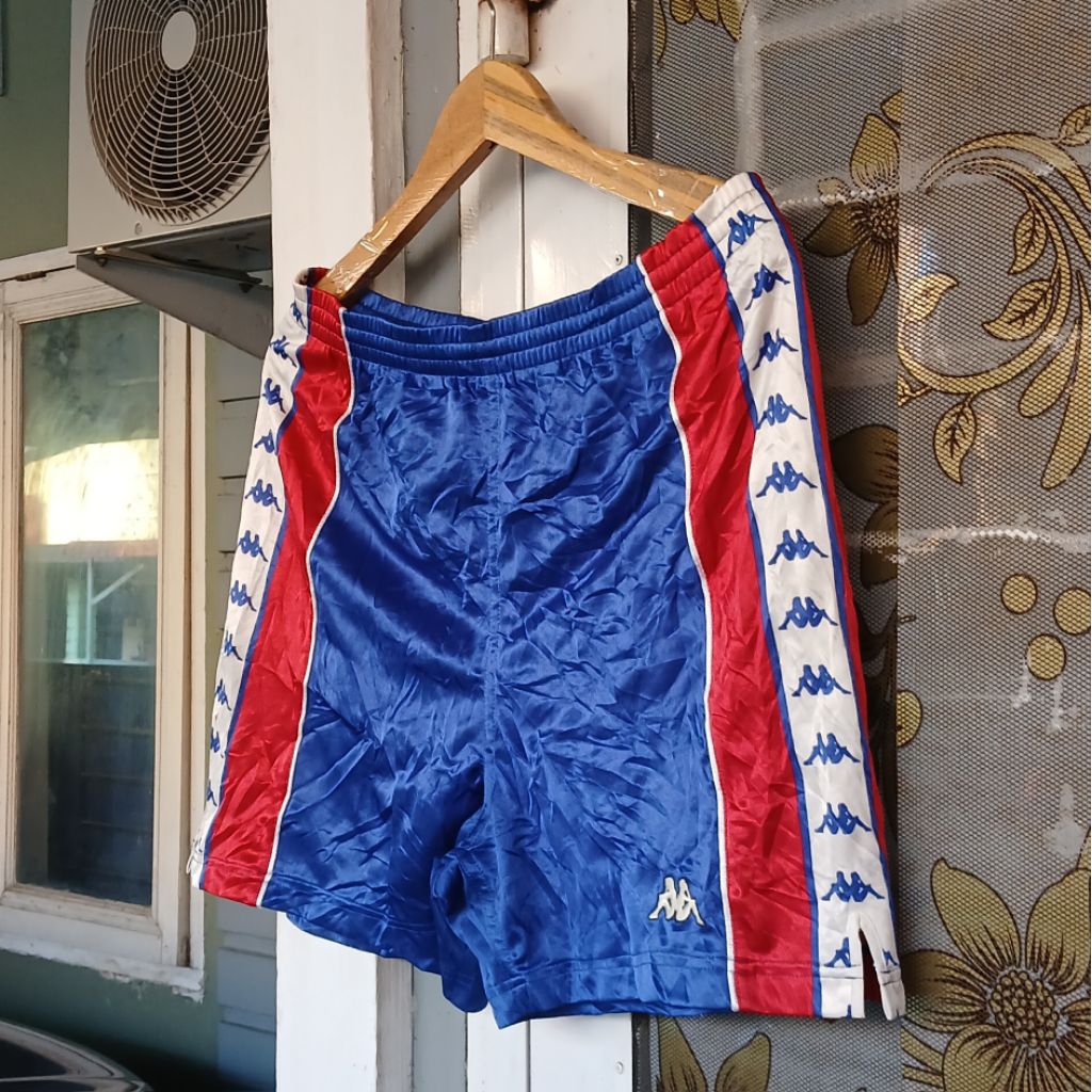 Celana Pendek Jersey Vintage Kappa Tapped FC Barcelona