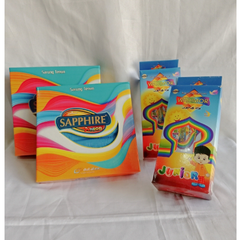 Sarung junior wadimor + junior sapphire sarung anak laki laki original