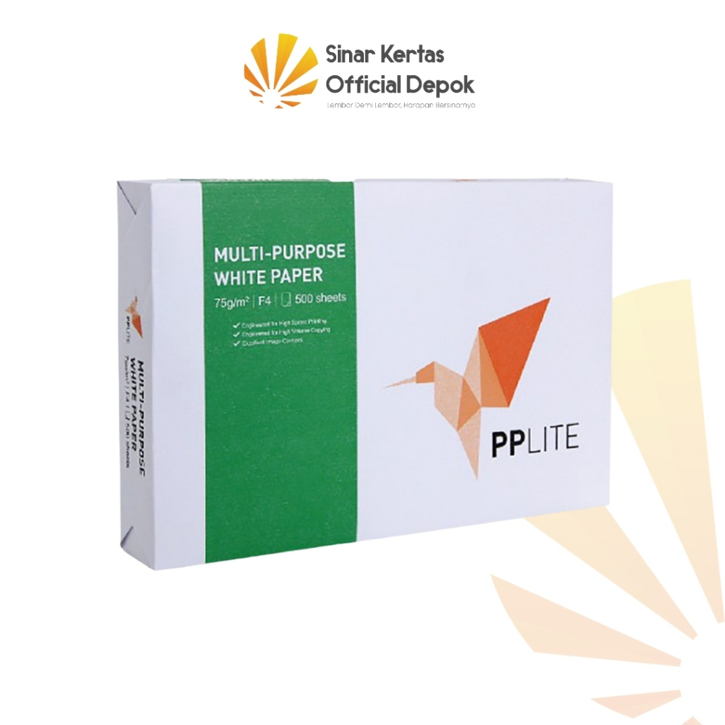 KERTAS HVS PAPERLITE F4 / KERTAS HVS F4
