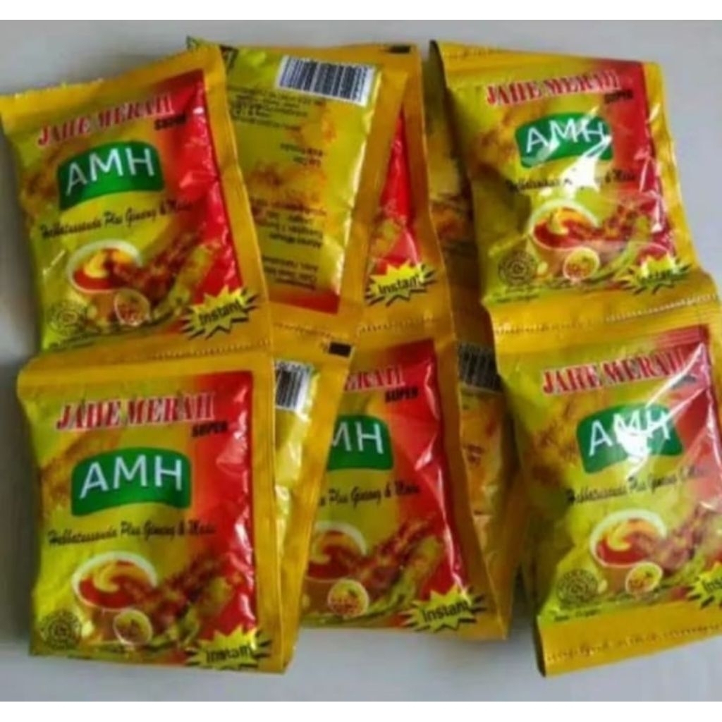 

jahe merah AMH per saset
