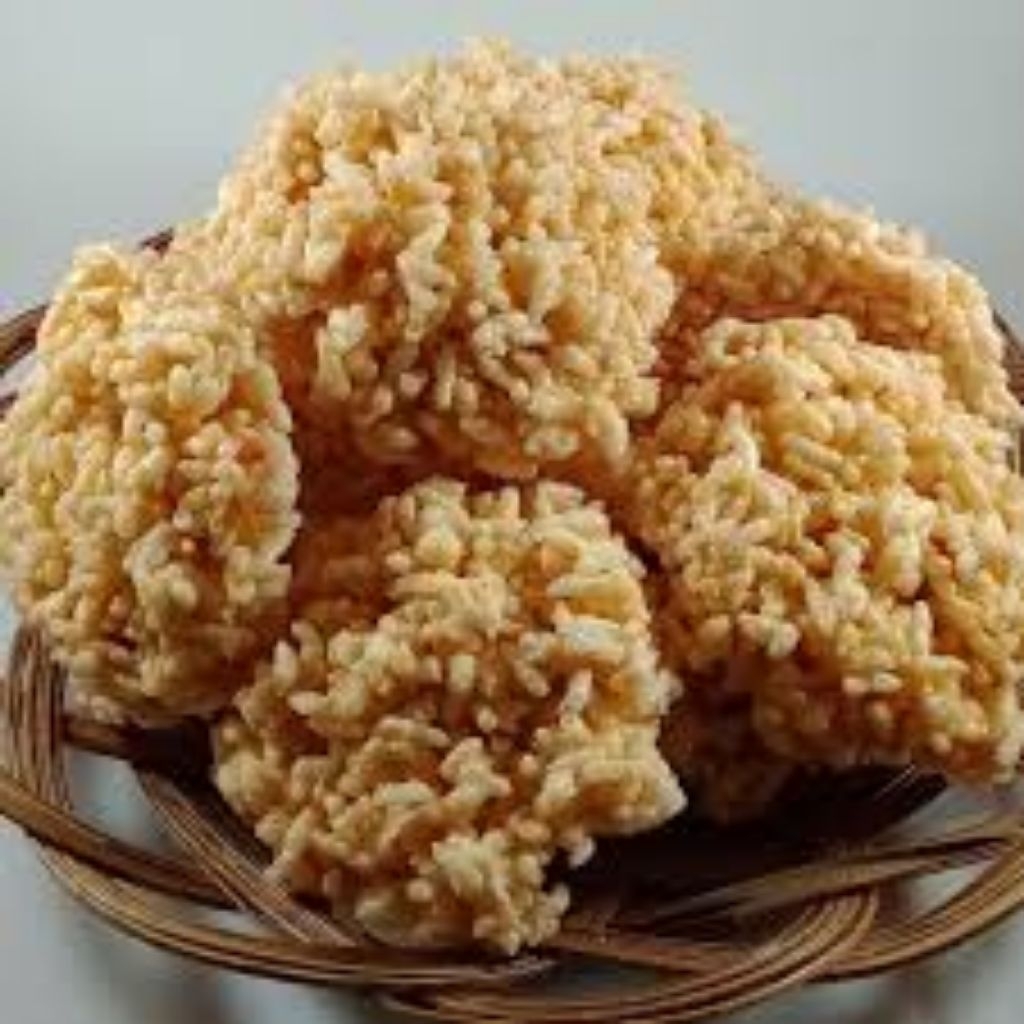 

Cemilan Rengginang Beras Ketan Hitam/Putih isi 20/Pack. Enak, Renyah Dan Gurih .