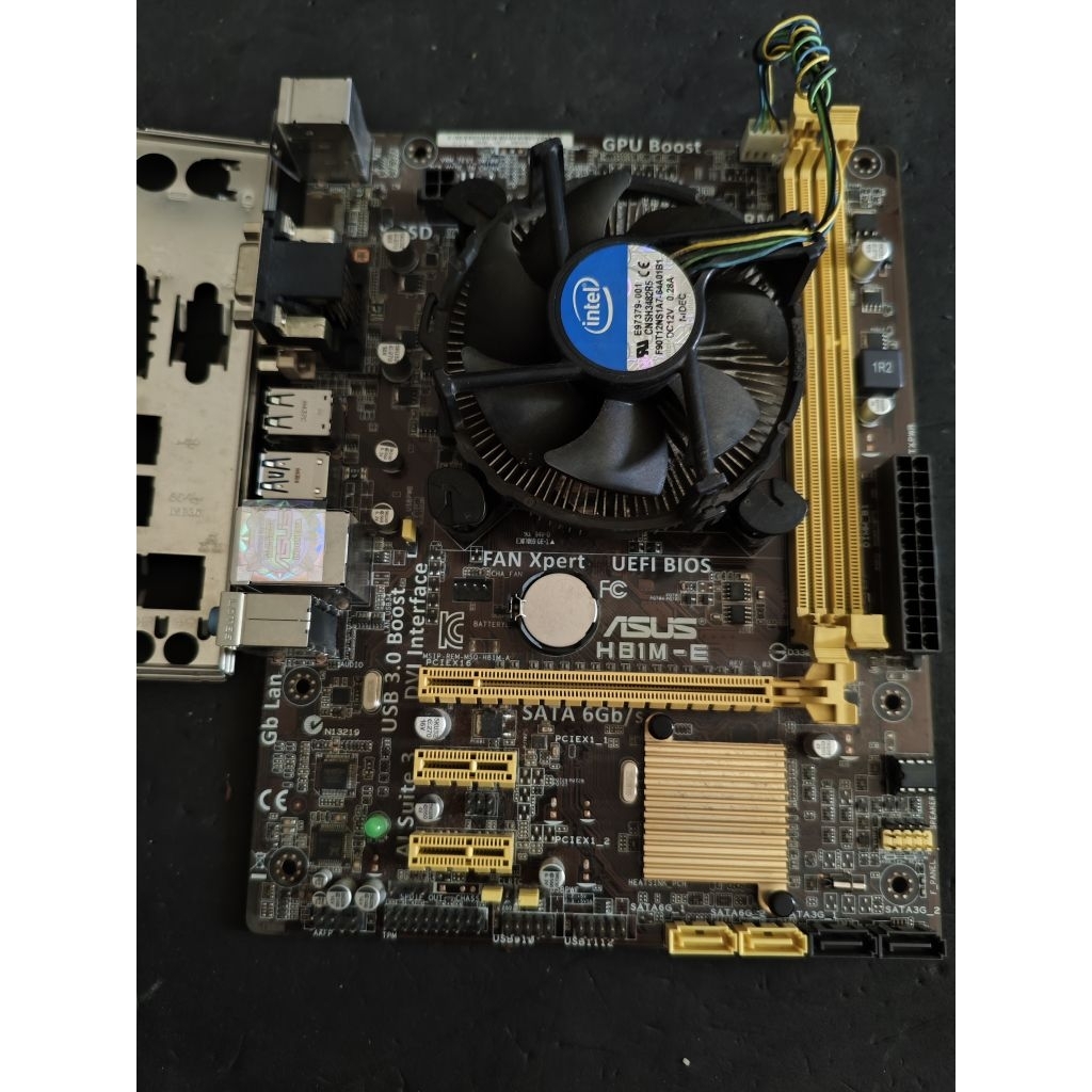 Paketan Motherboard Asus/Gigabyte H81/1150 Core i3 Gen 4/4130