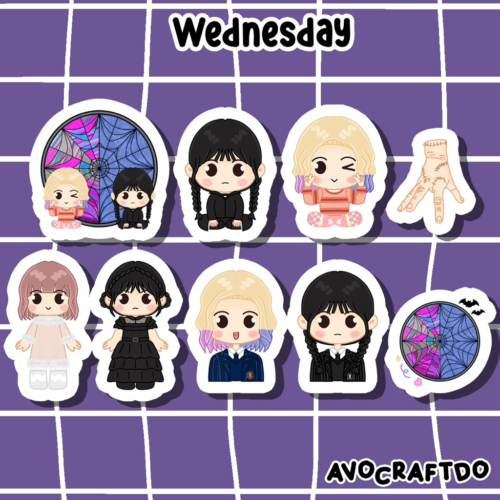 

[ AVOCRAFTDO ] Sticker Wednesday die cut