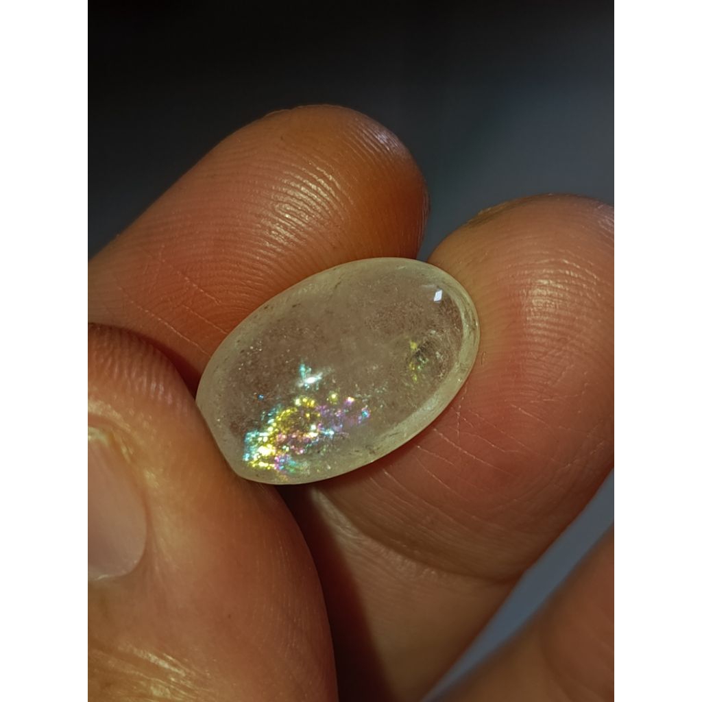 Batu Kecubung Es Pelangi