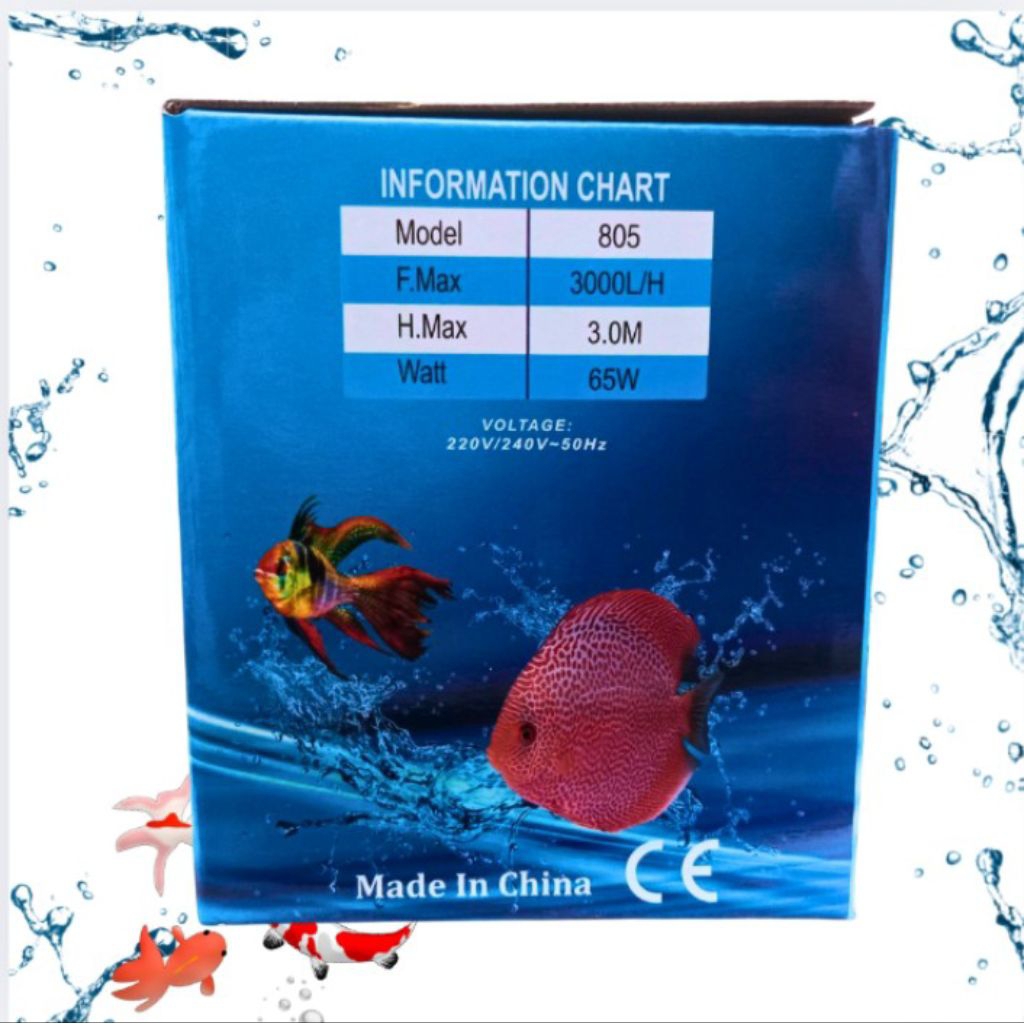 LUCKINESS 805 POMPA KOLAM AQUARIUM SUBMERSIBLE PUMP
