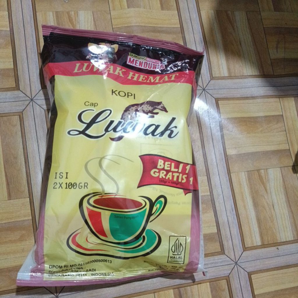 

Luwak Kopi Super Hemat isi 2x100 gram