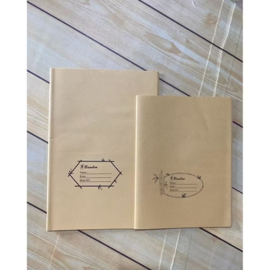 

(PACK) SAMPUL POLOS / CRAFT BAMBOO NAMA KWARTO DAN BOXY ISI 20 LEMBAR (MIN. ORDER 12 PACK)