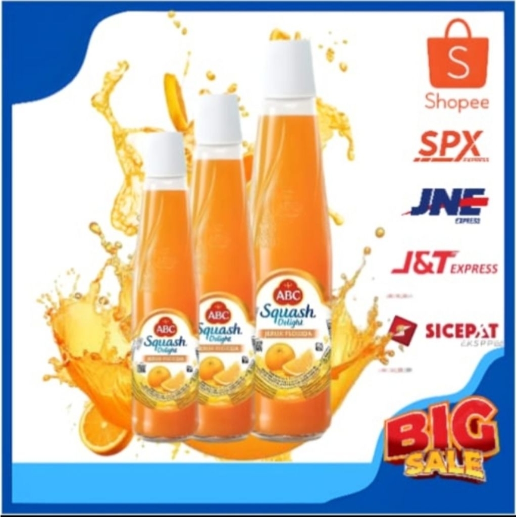 

Sirup ABC Squash Delight Jeruk Florida 450 ML
