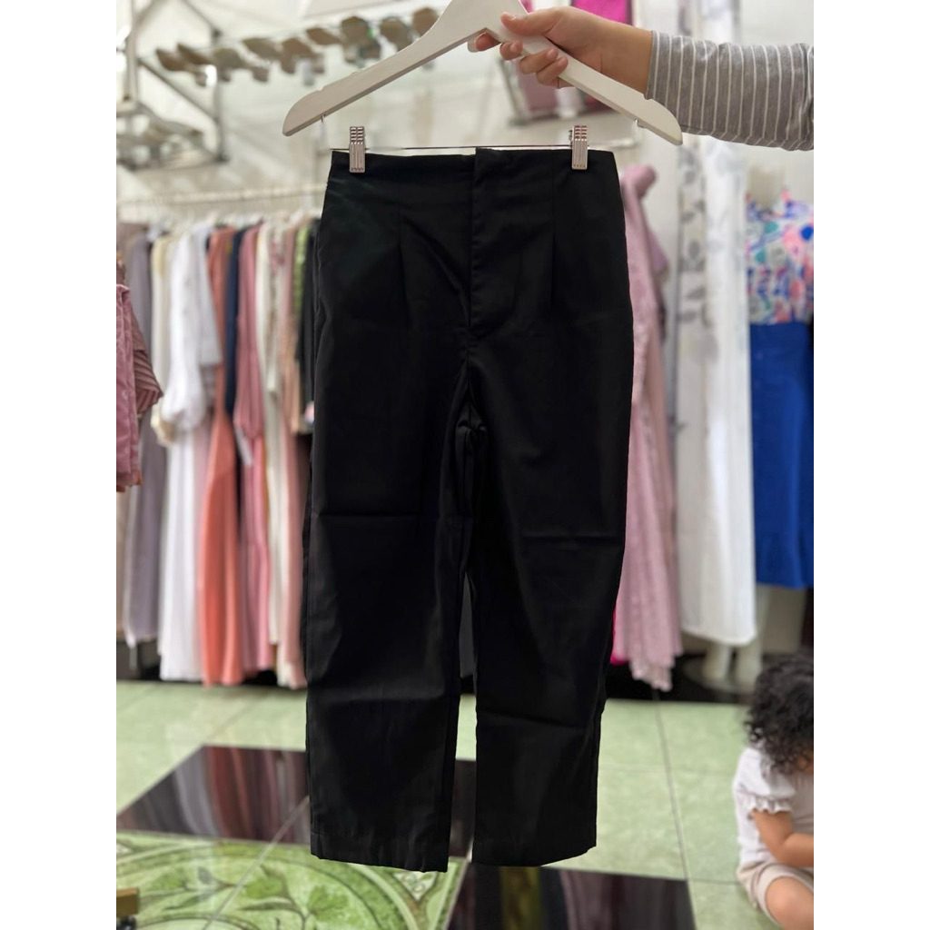celana pinsil hitam catton Celana Wanita LN2075 Cotton Drill STD/XXL