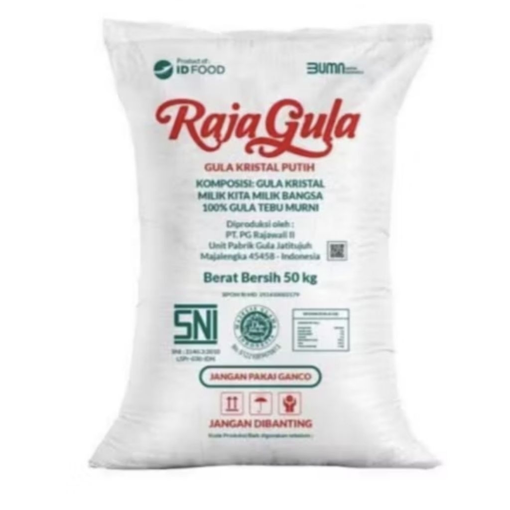 1 SAK RAJA GULA 50KG