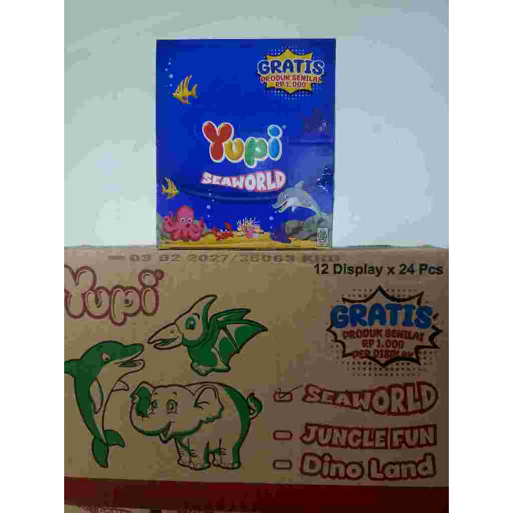 

Sehati Snack - Permen Yupi Sea World D.Box | 1pack (24pcs)