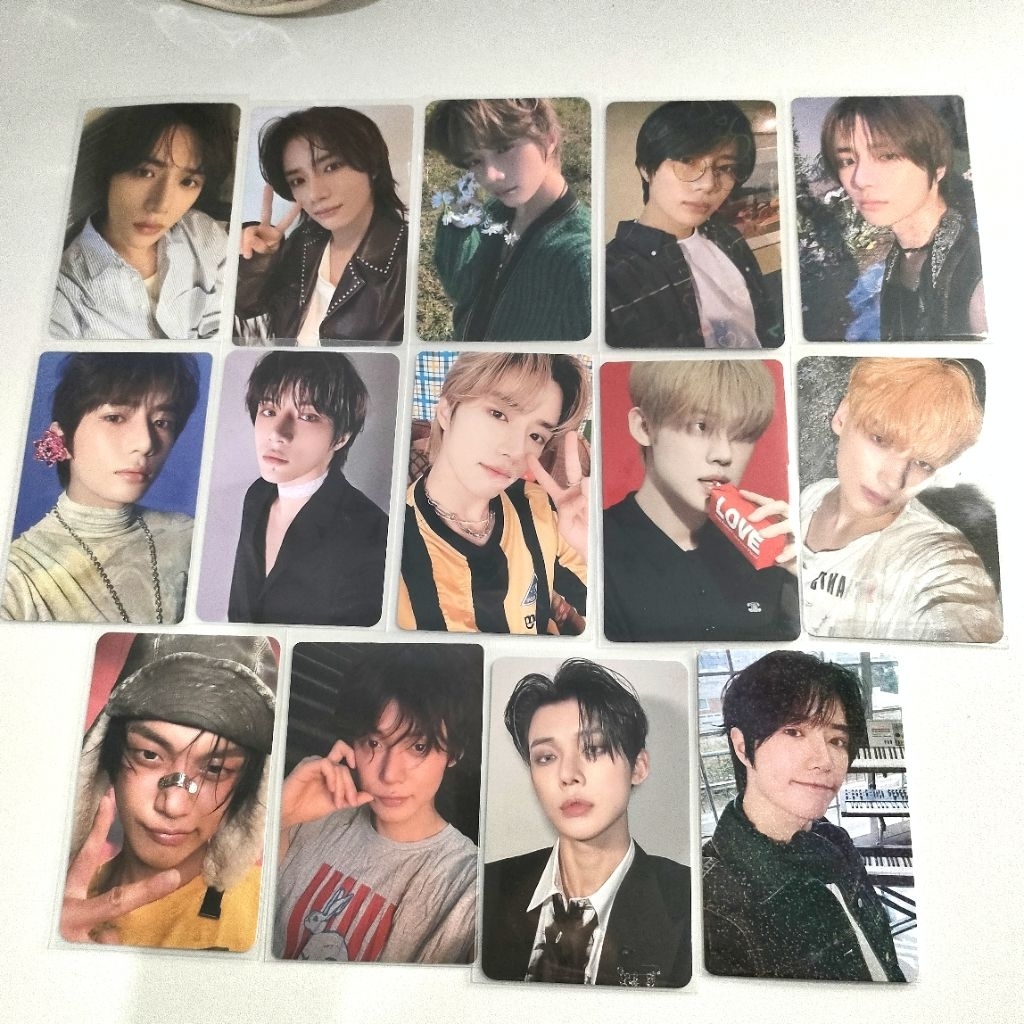 pc beomgyu yeonjun photocard txt official ppulbatu