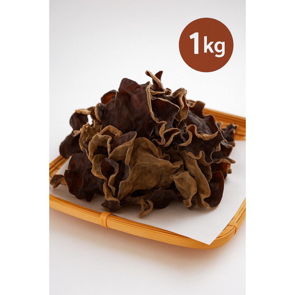 

Jamur Kuping Kering Super Fresh 1000 gram – Jamur Kuping Hitam Premium 1kg Cocok Untuk Capcay, Sop, Tumis, dan Masakan Sehari-hari